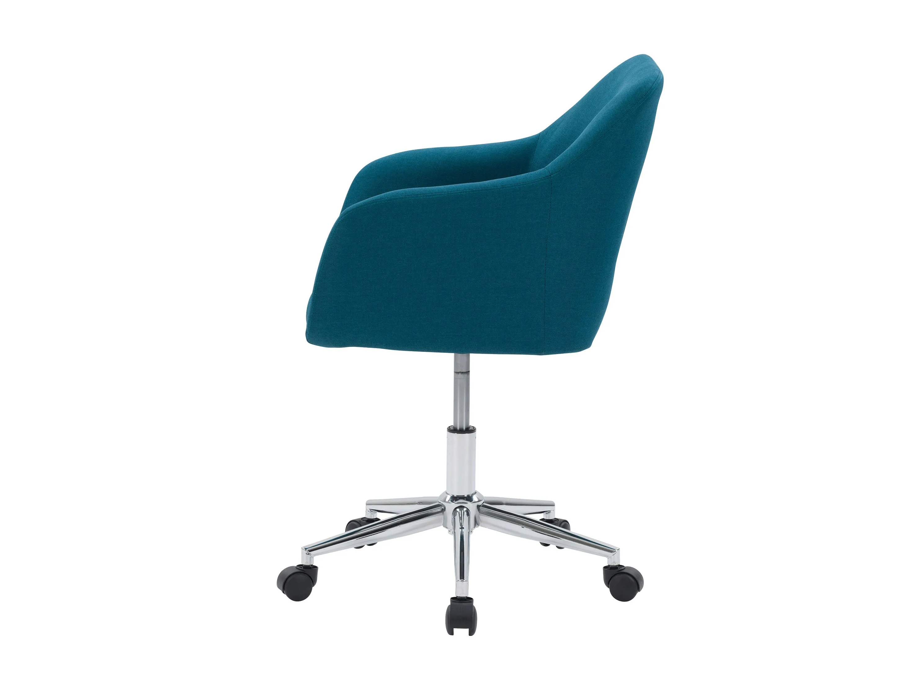 Dark Blue Office Chair with Arms