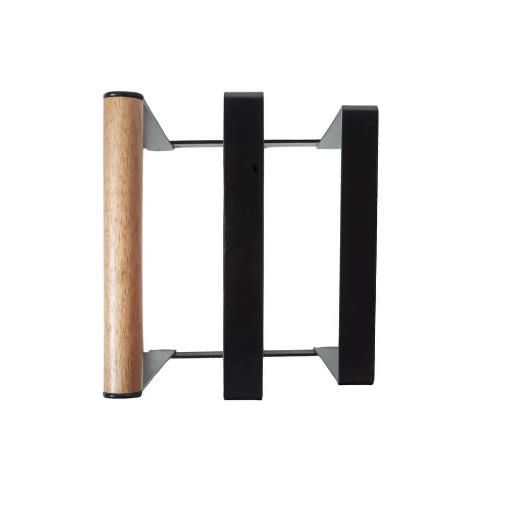 Davis & Waddell 2 Section Chopping Board Holder Black