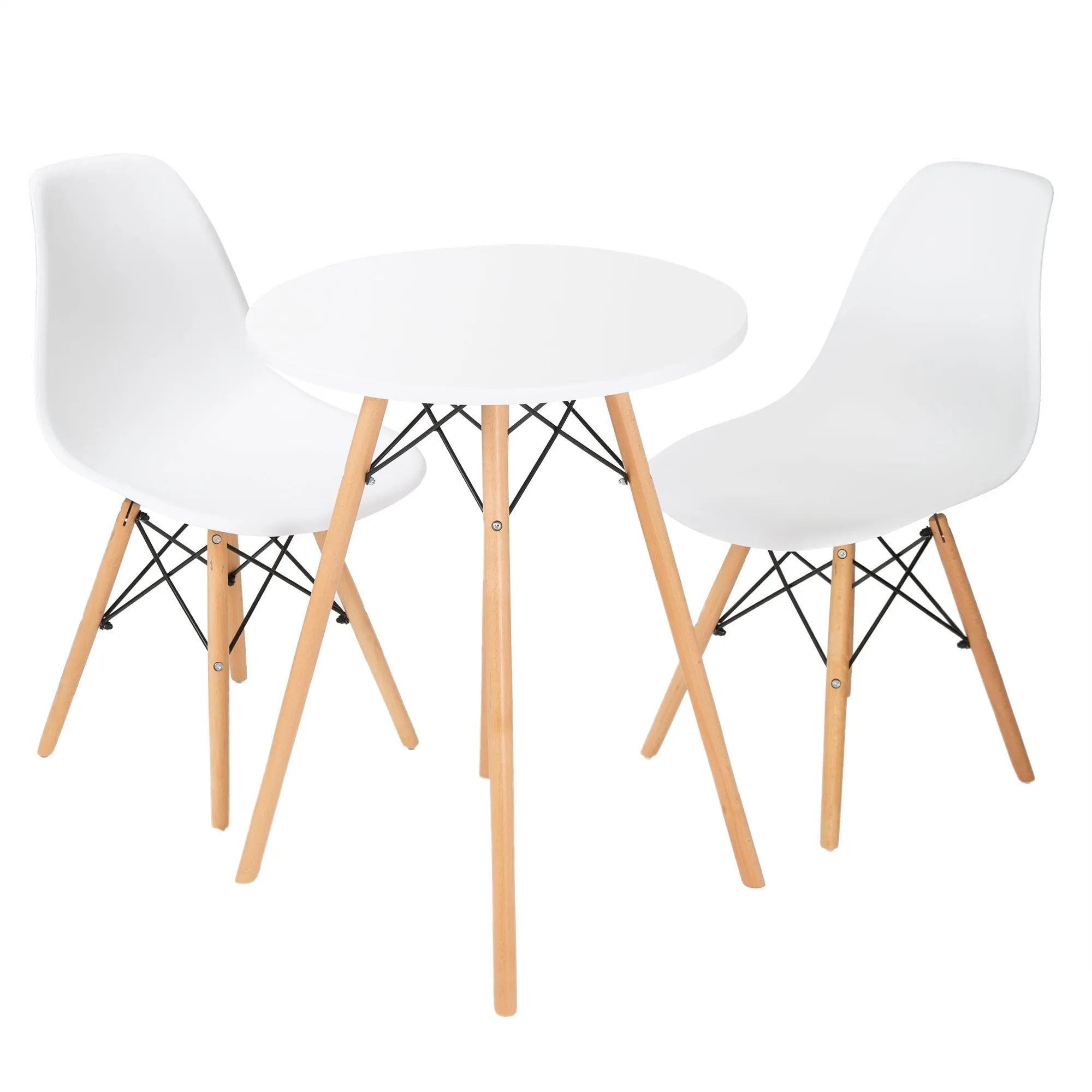 Davos Dining Tables, Chairs or set - White