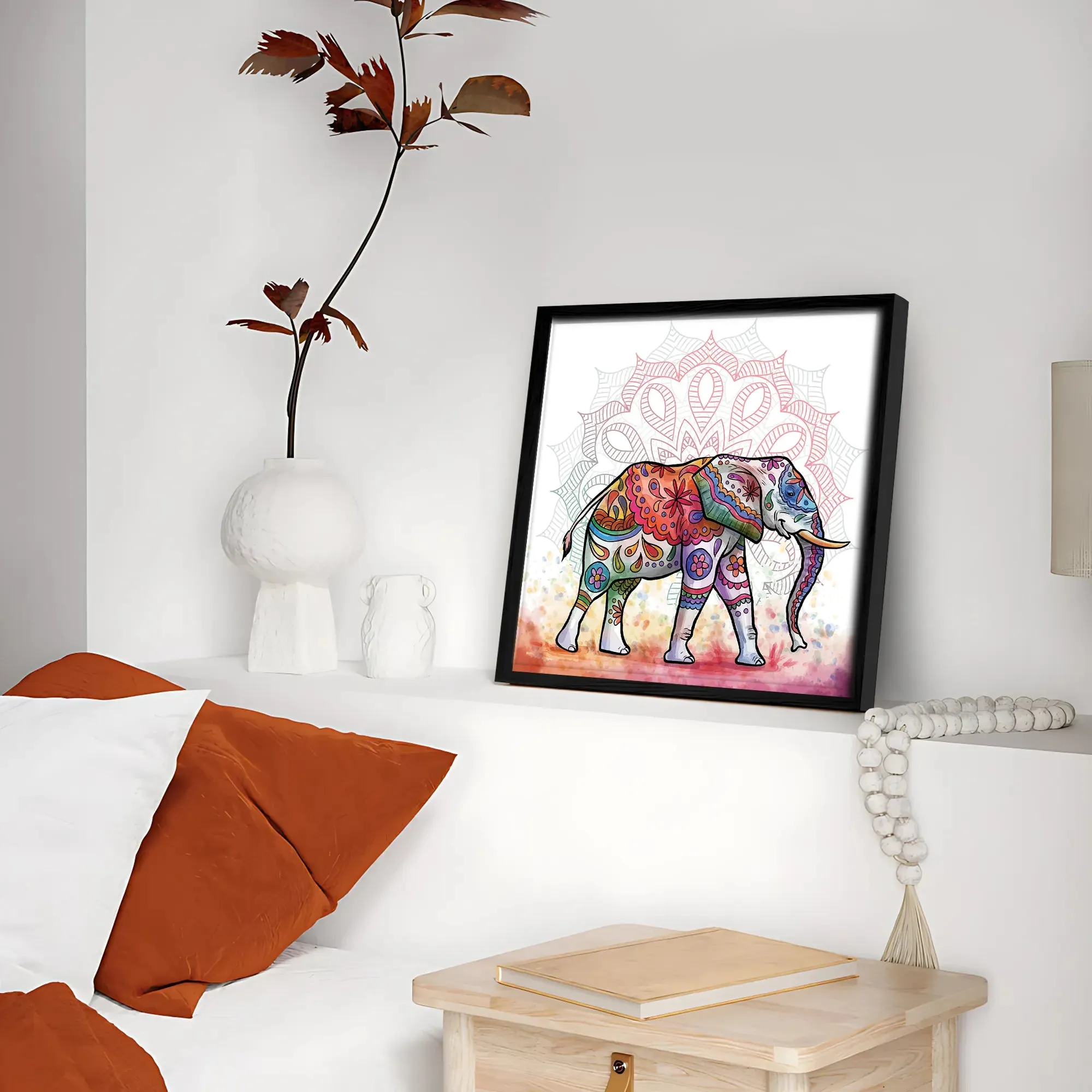 Decorative Colorful Elephant
