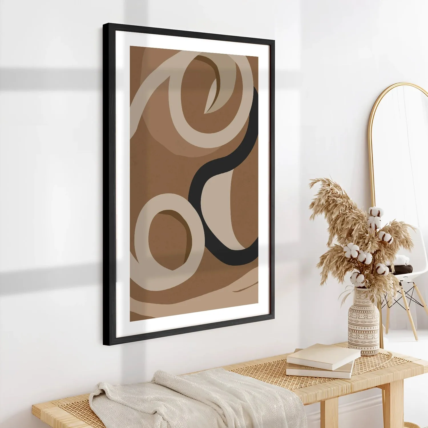 Desert Charm Contemporary Art #2 - BOHO Inspired