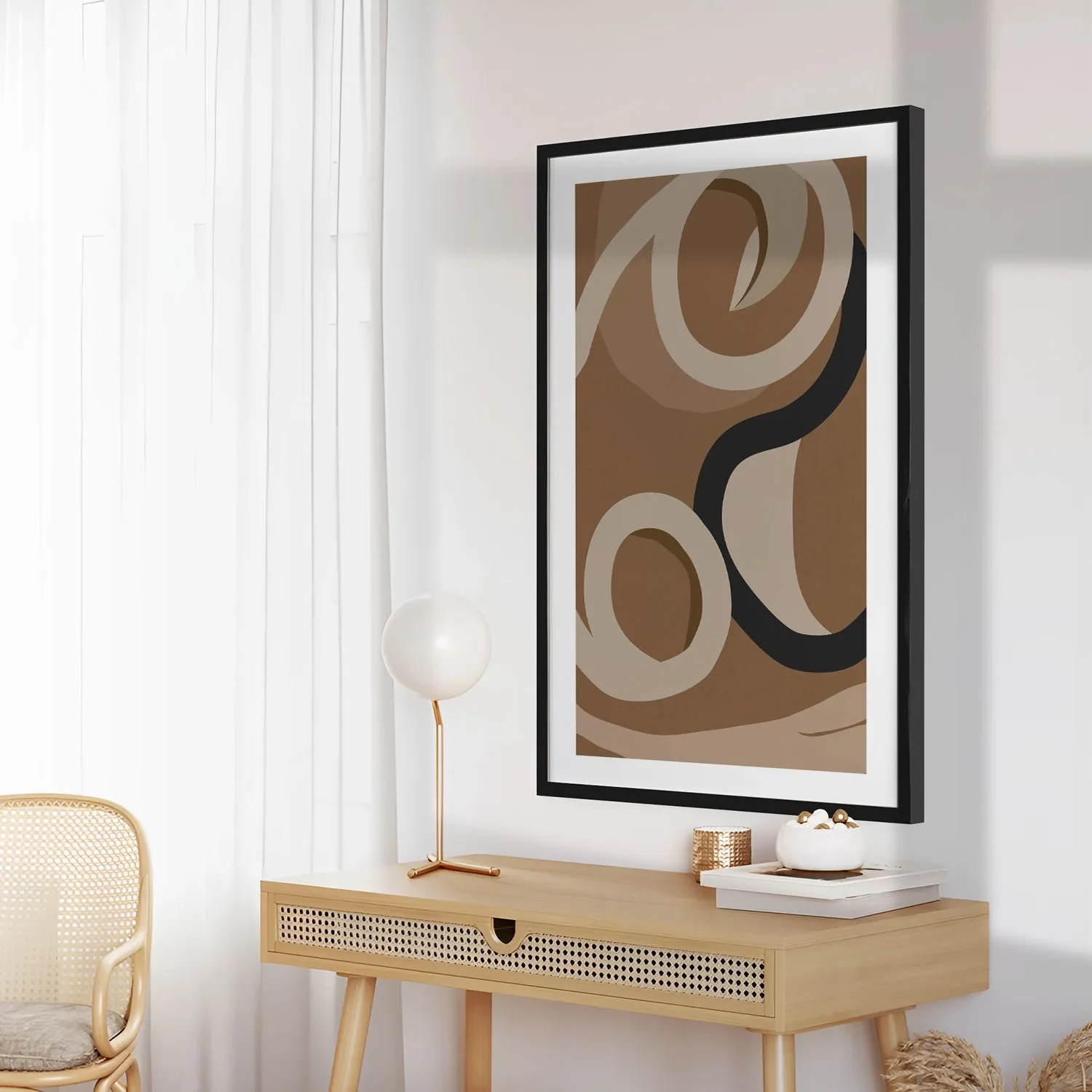 Desert Charm Contemporary Art #2 - BOHO Inspired