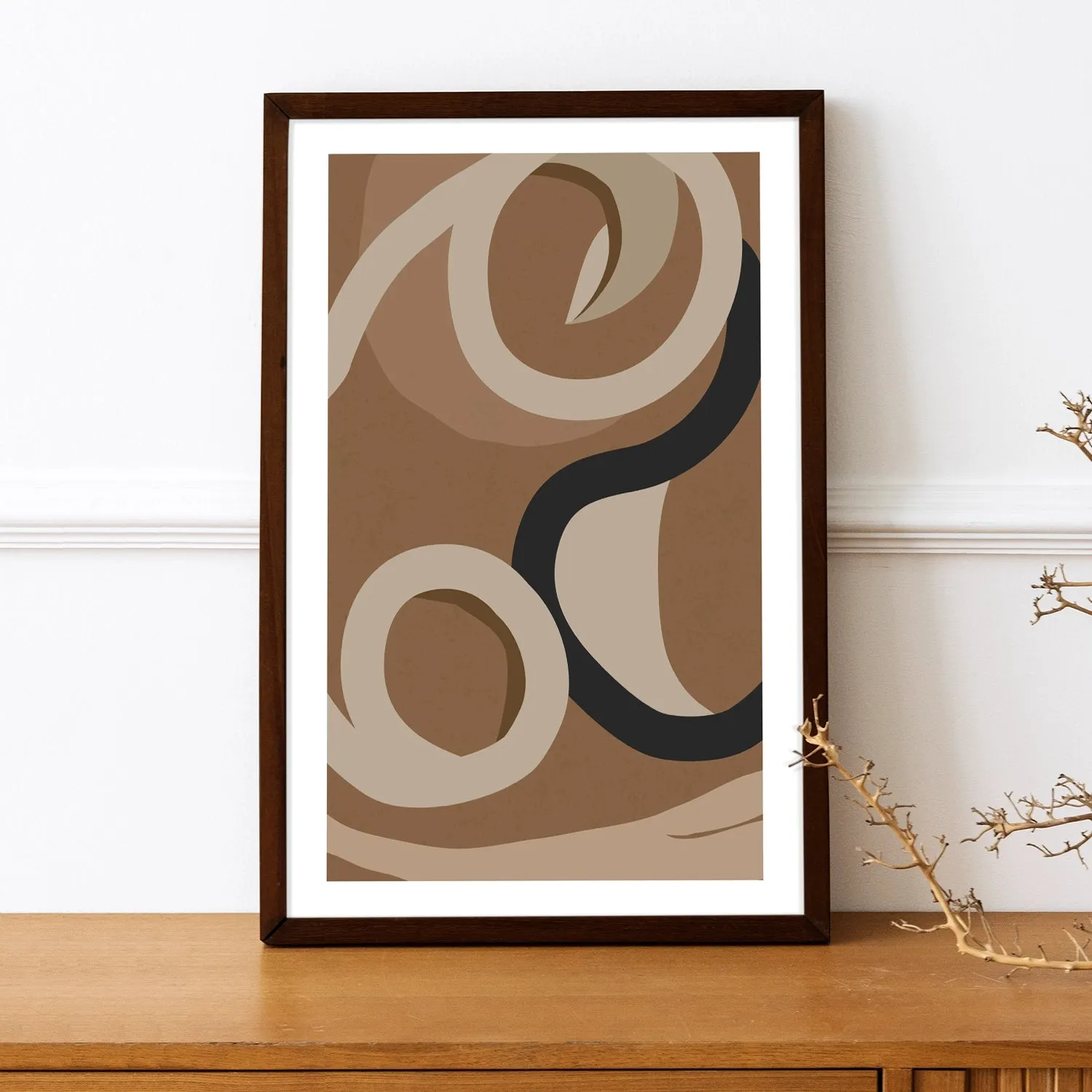Desert Charm Contemporary Art #2 - BOHO Inspired
