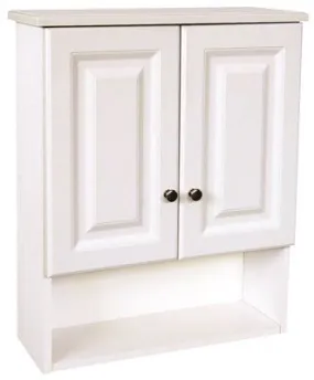 Design House Wyndham Bathroom Vanity Cabinet' Ready To Assemble' 2 Door' White' 21X26X7 In.