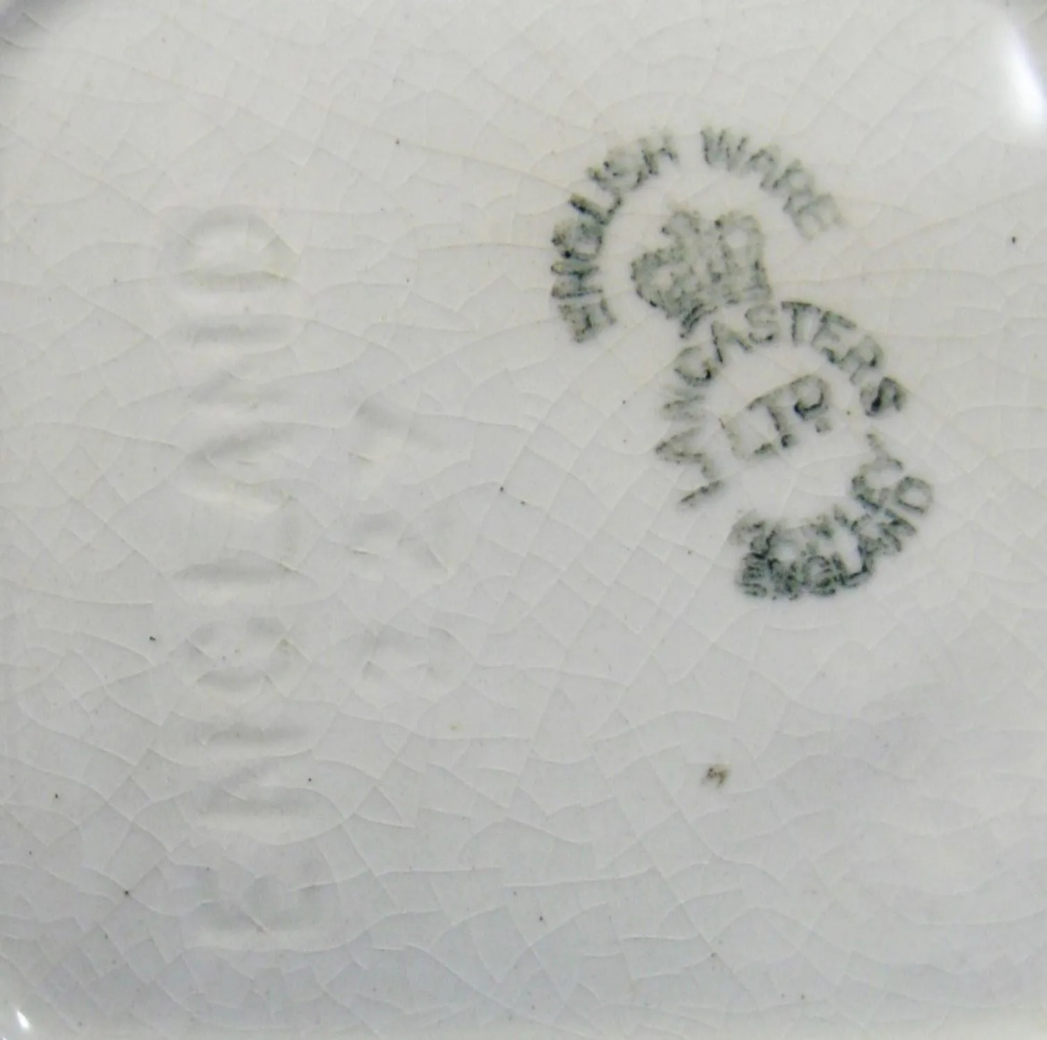 Dickens Sairey Gamp Pink Luster Lancaster 1940s Trinket Dickensware Ashtray