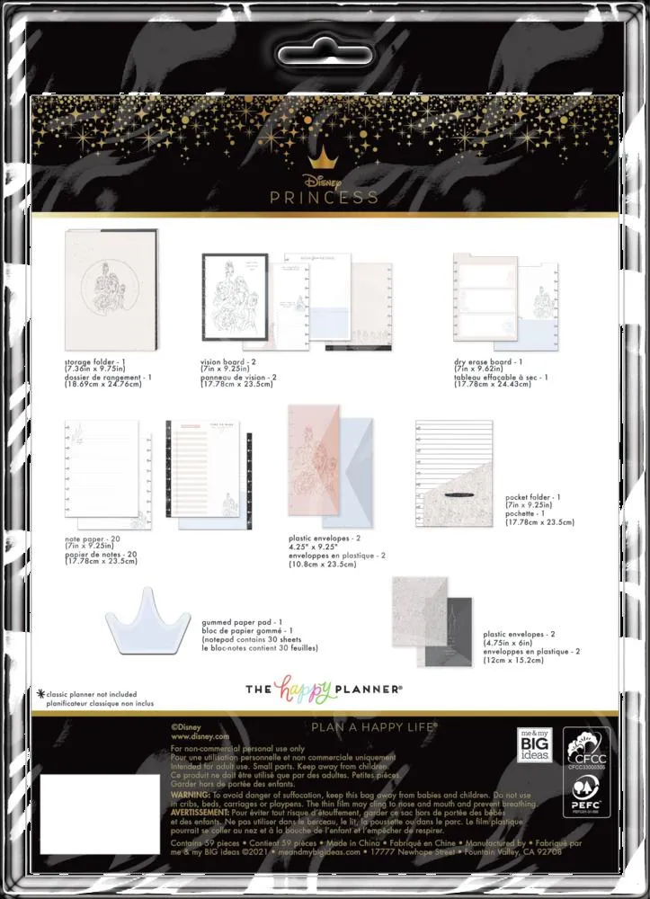 Disney © Princess Elegance Be Me Classic Planner Companion