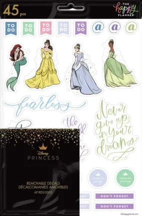 Disney© Princess Strong at Heart Removable Decals