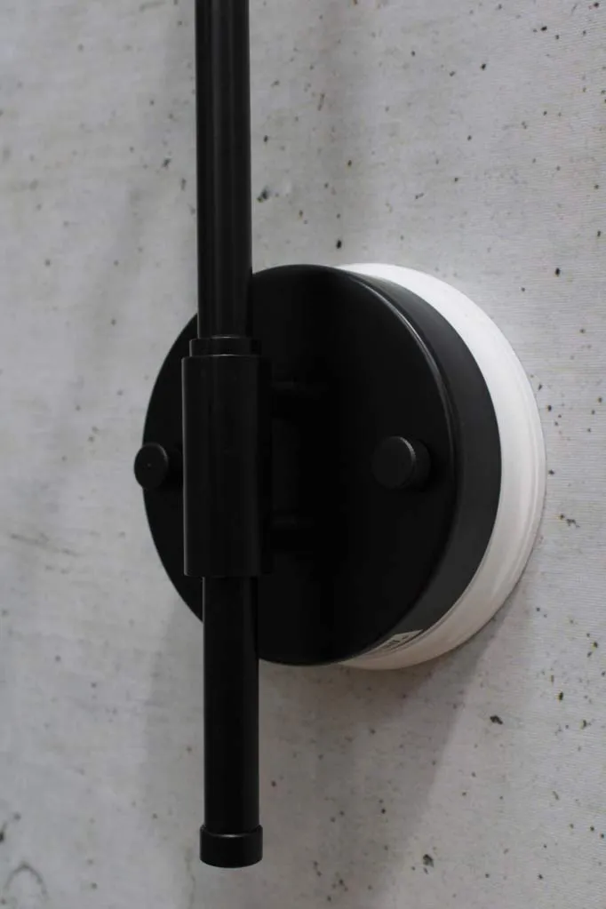 Dome Adjustable Swivel Arm Wall Light