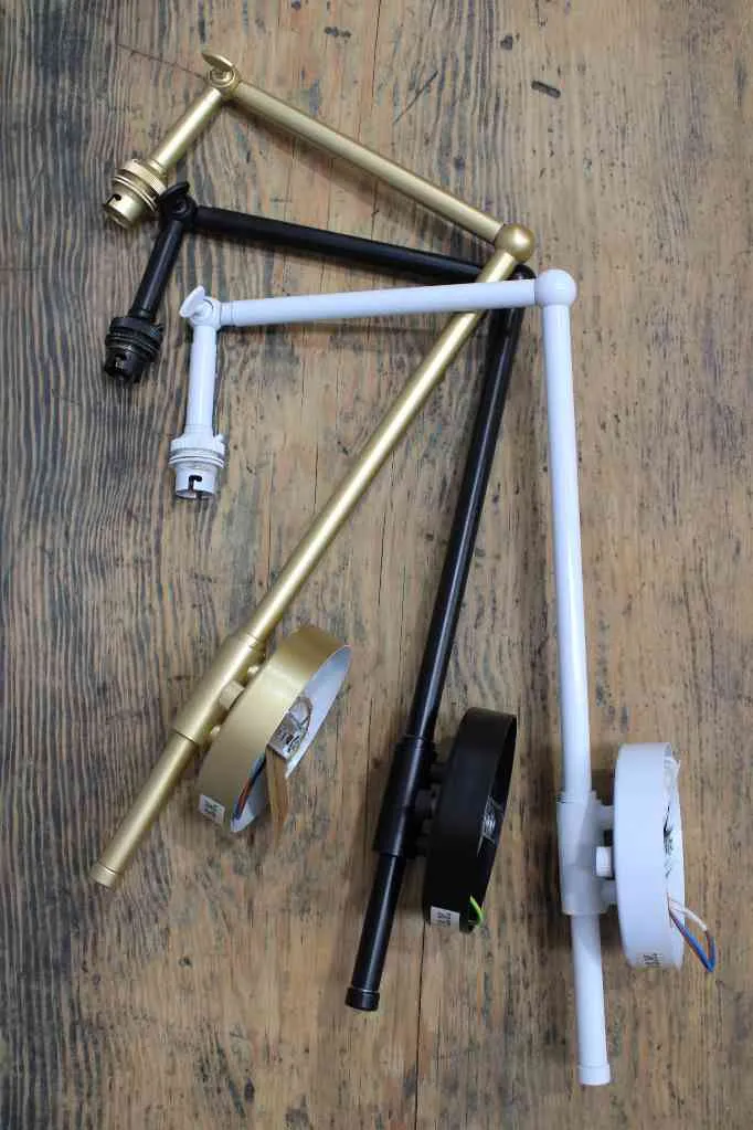 Dome Adjustable Swivel Arm Wall Light