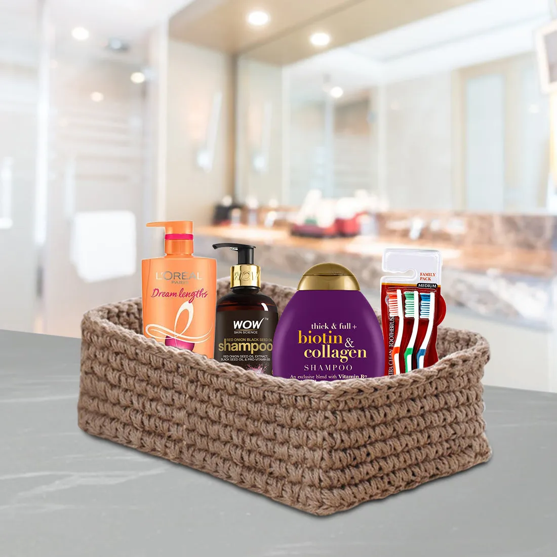 Eco-Friendly Storage Organizer Baskets - Set of 2