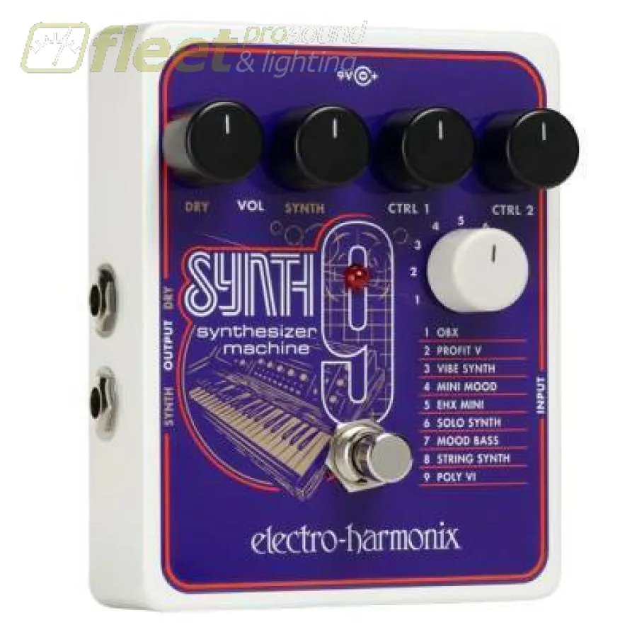 Electro-Harmonix SYNTH9 Synthesizer Machine PSU Included
