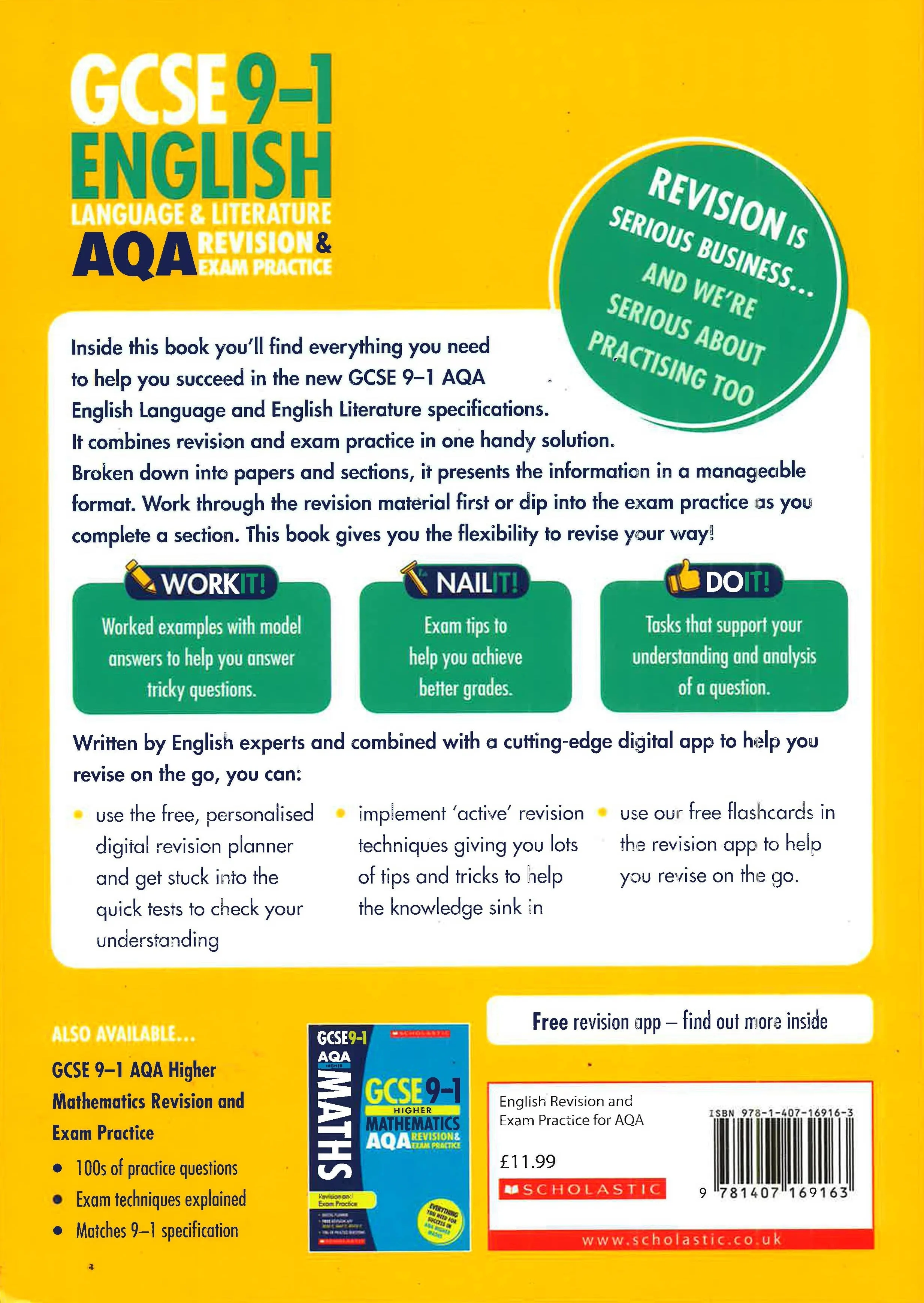 English Language And Literature Exam Practice Book For Aqa