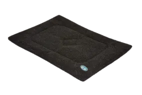 Fleece Cage Cushion Medium Black