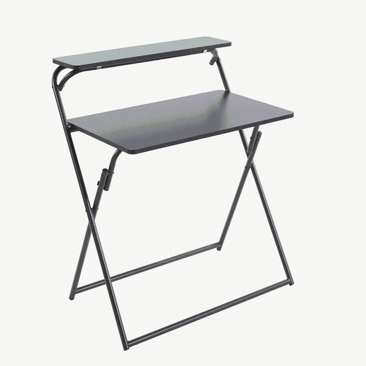 Foldable Teak Wood Computer Desk - H06