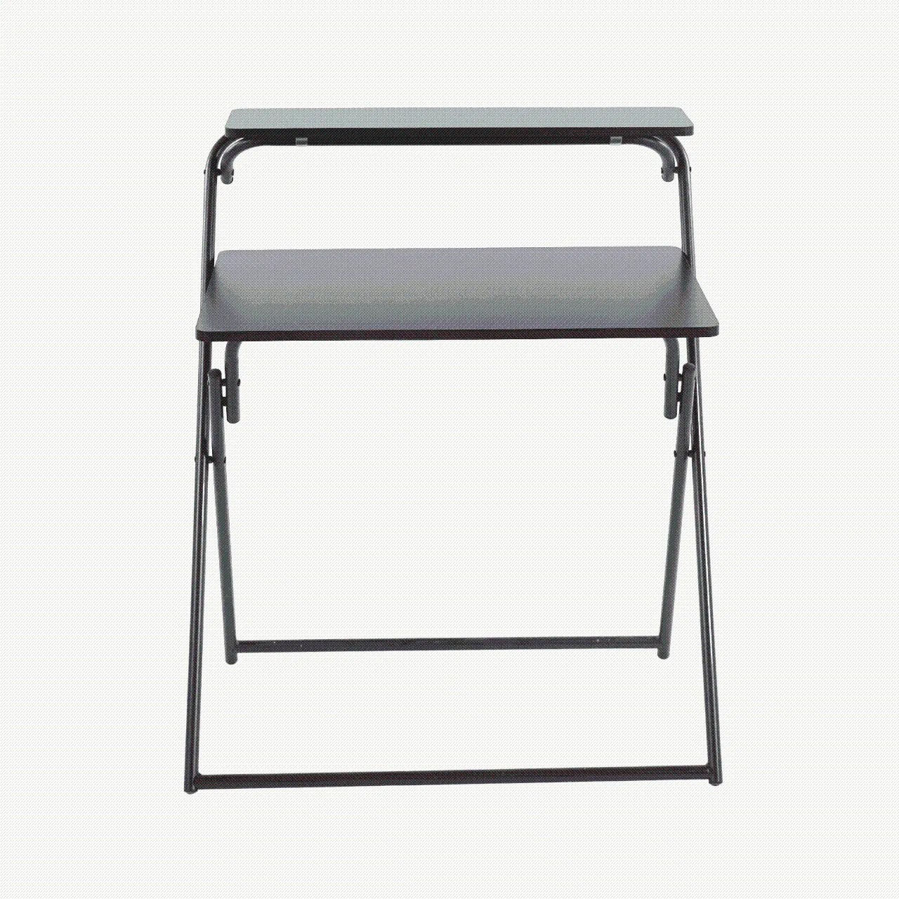 Foldable Teak Wood Computer Desk - H06