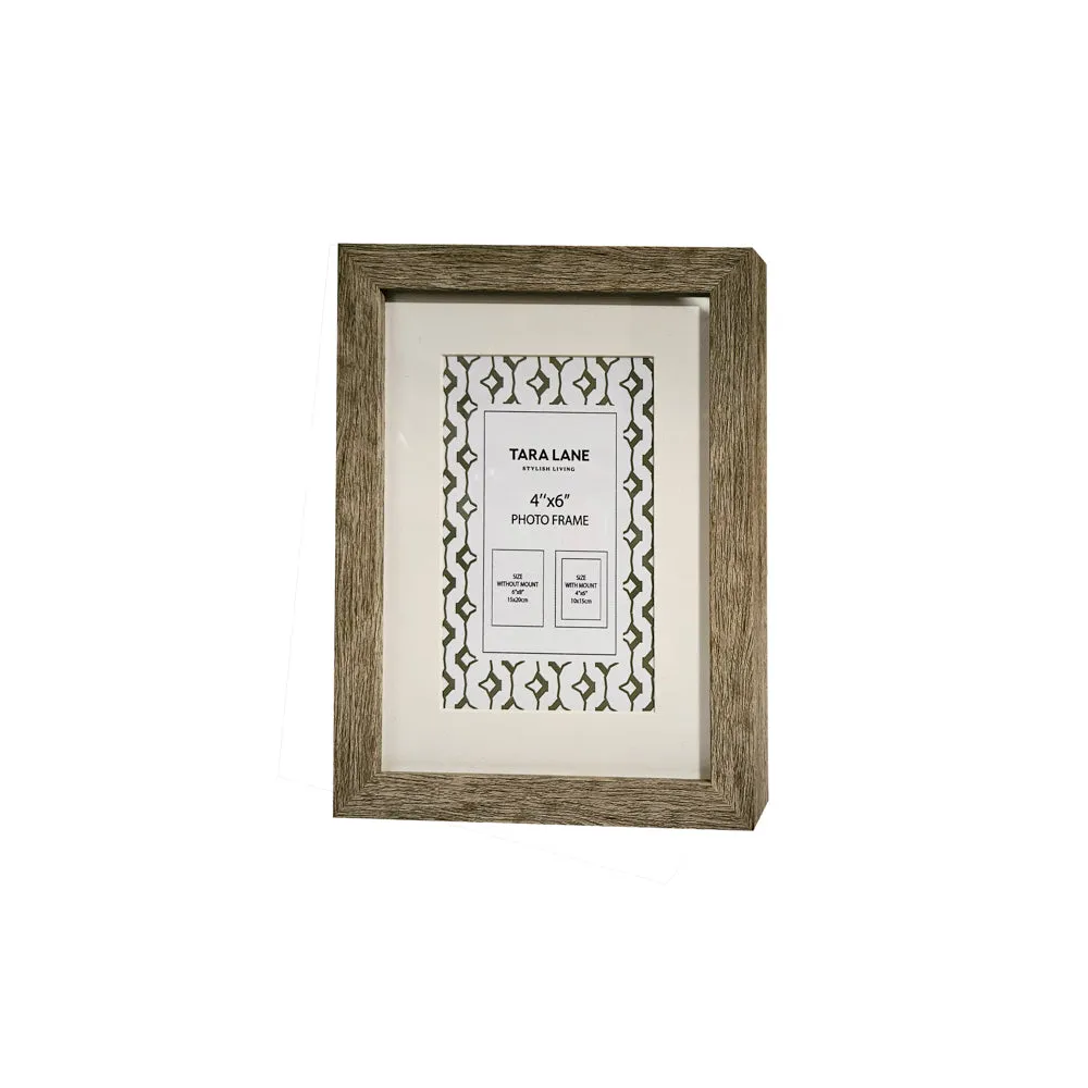 Gallery Photo Frame 4 x 6 Rustic Oak