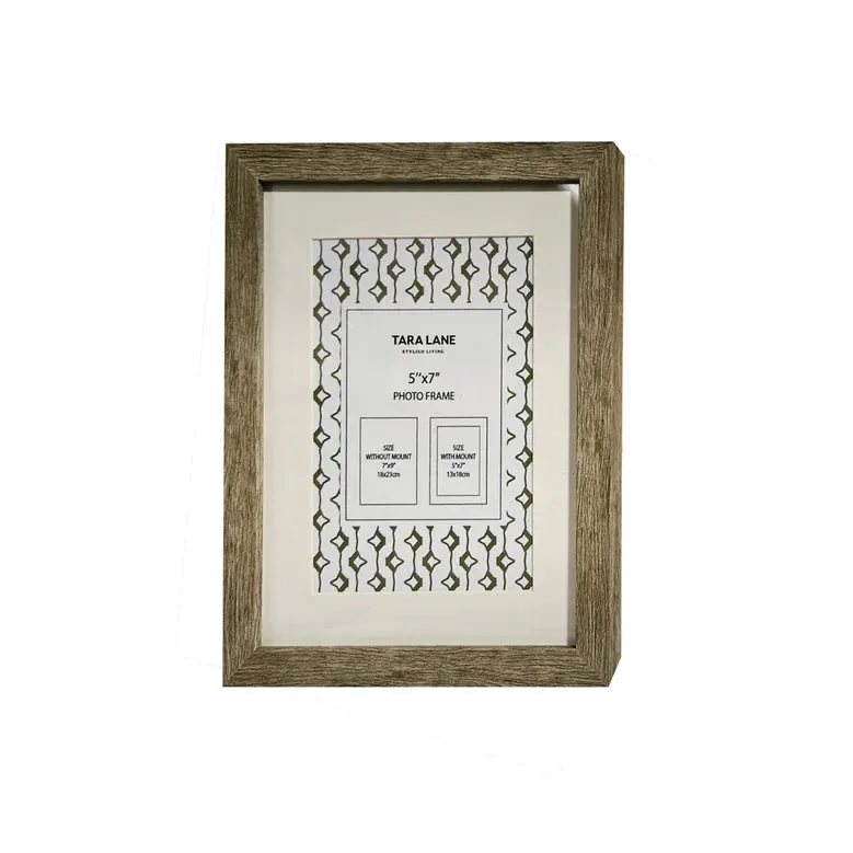 Gallery Photo Frame 5 x 7  Rustic Oak