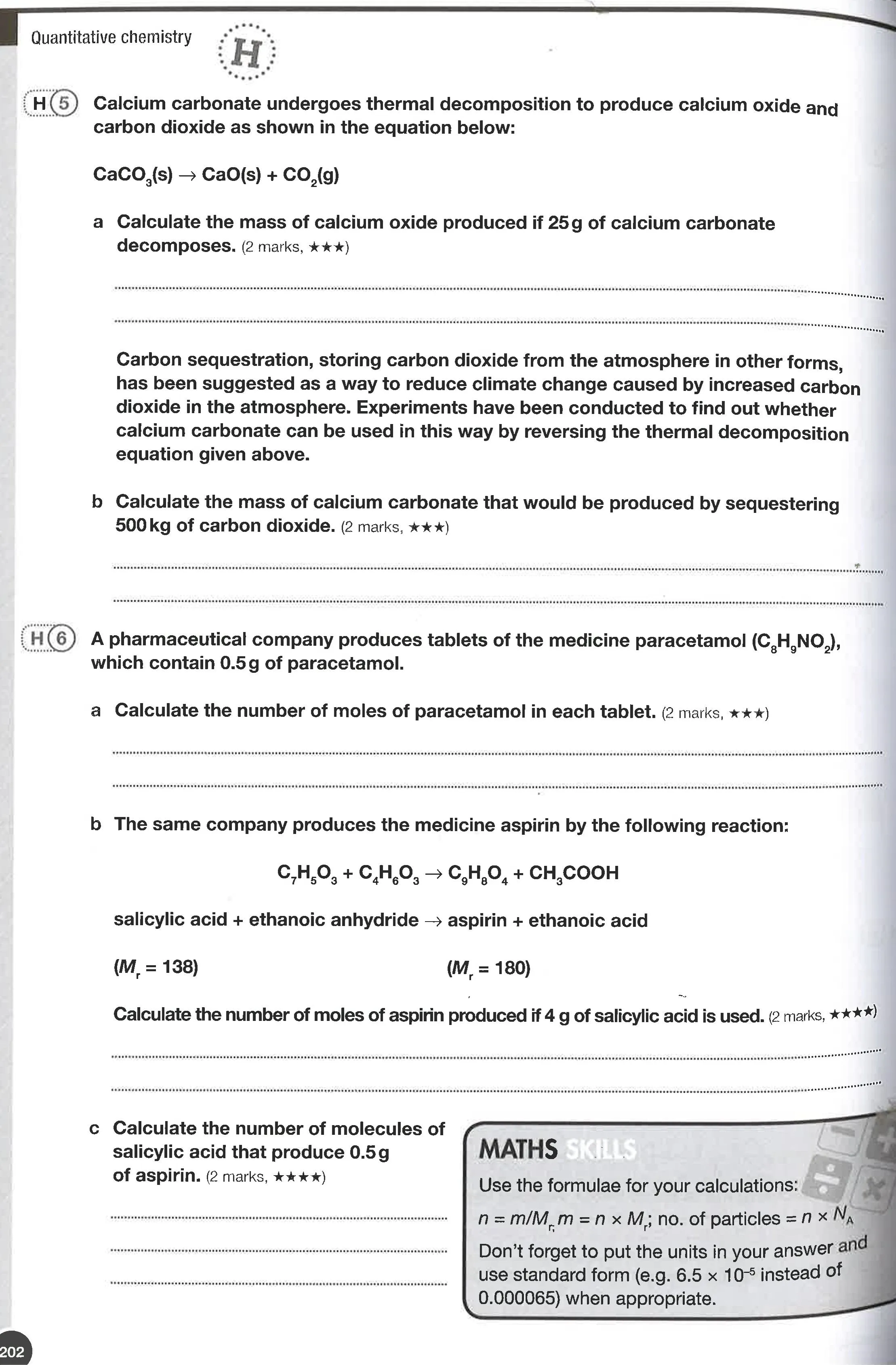 Gcse 9-1 Chemistry Aqa Revision & Exam Practice