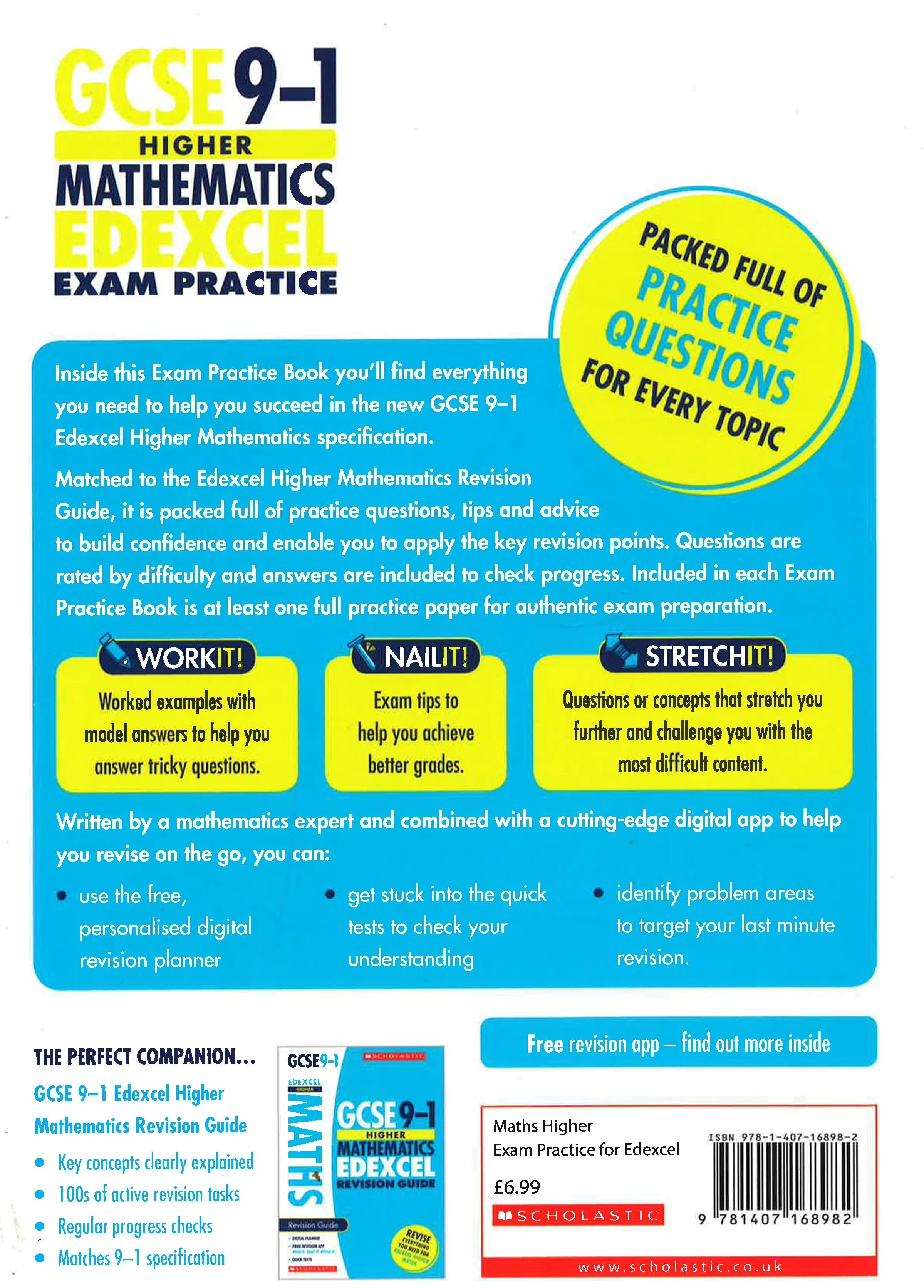 Gcse 9-1 Higher Maths Edexcel Exam Practice