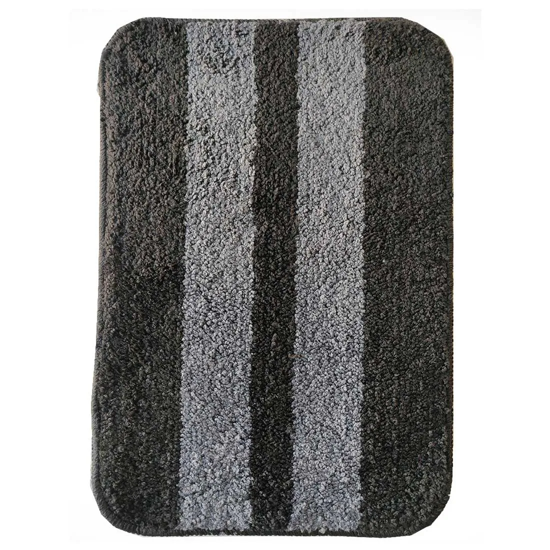 Grey Anti-Slip Bath Mats - Set Of 2 (60*40cm)