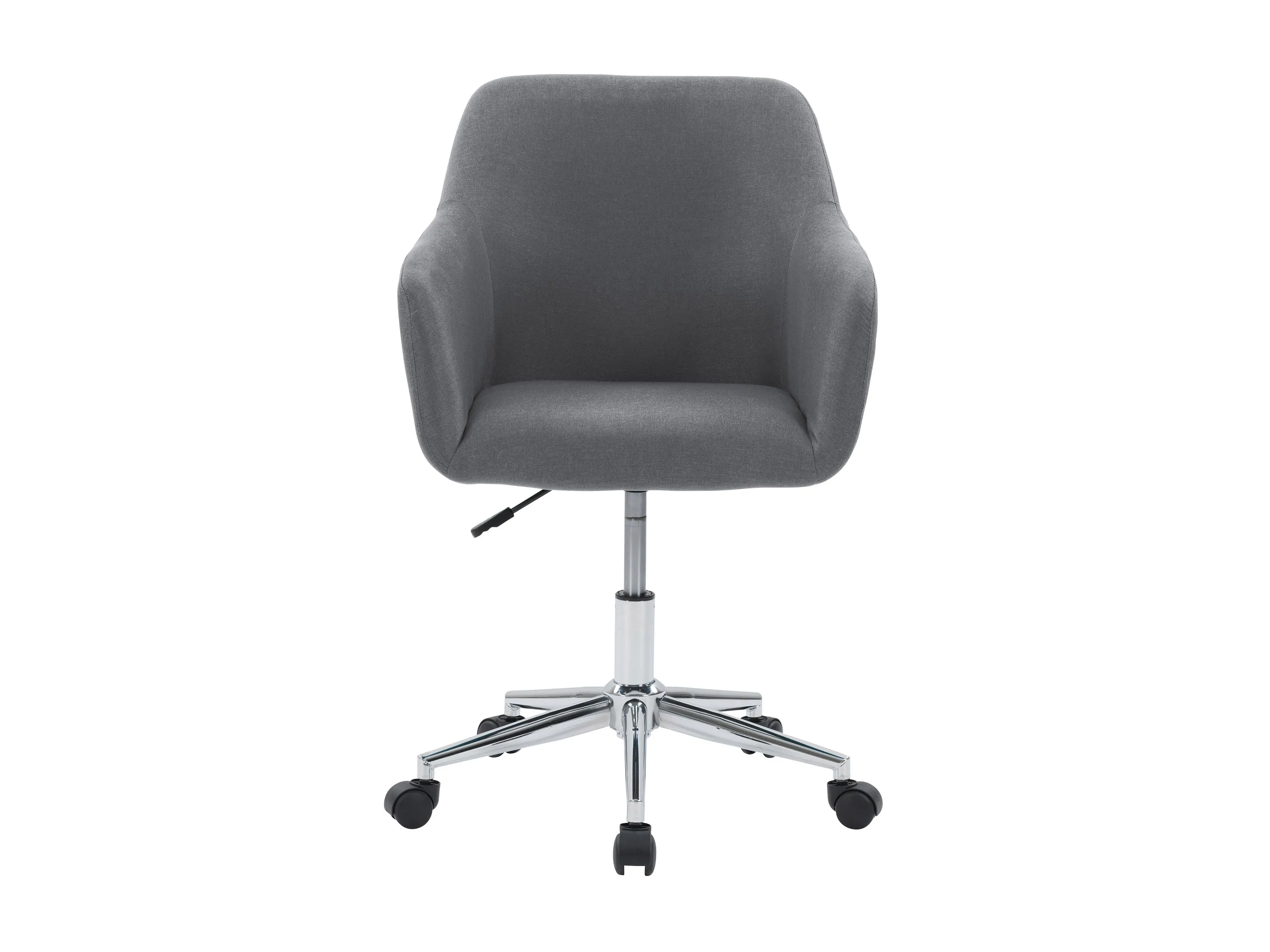 Grey Office Chair with Arms