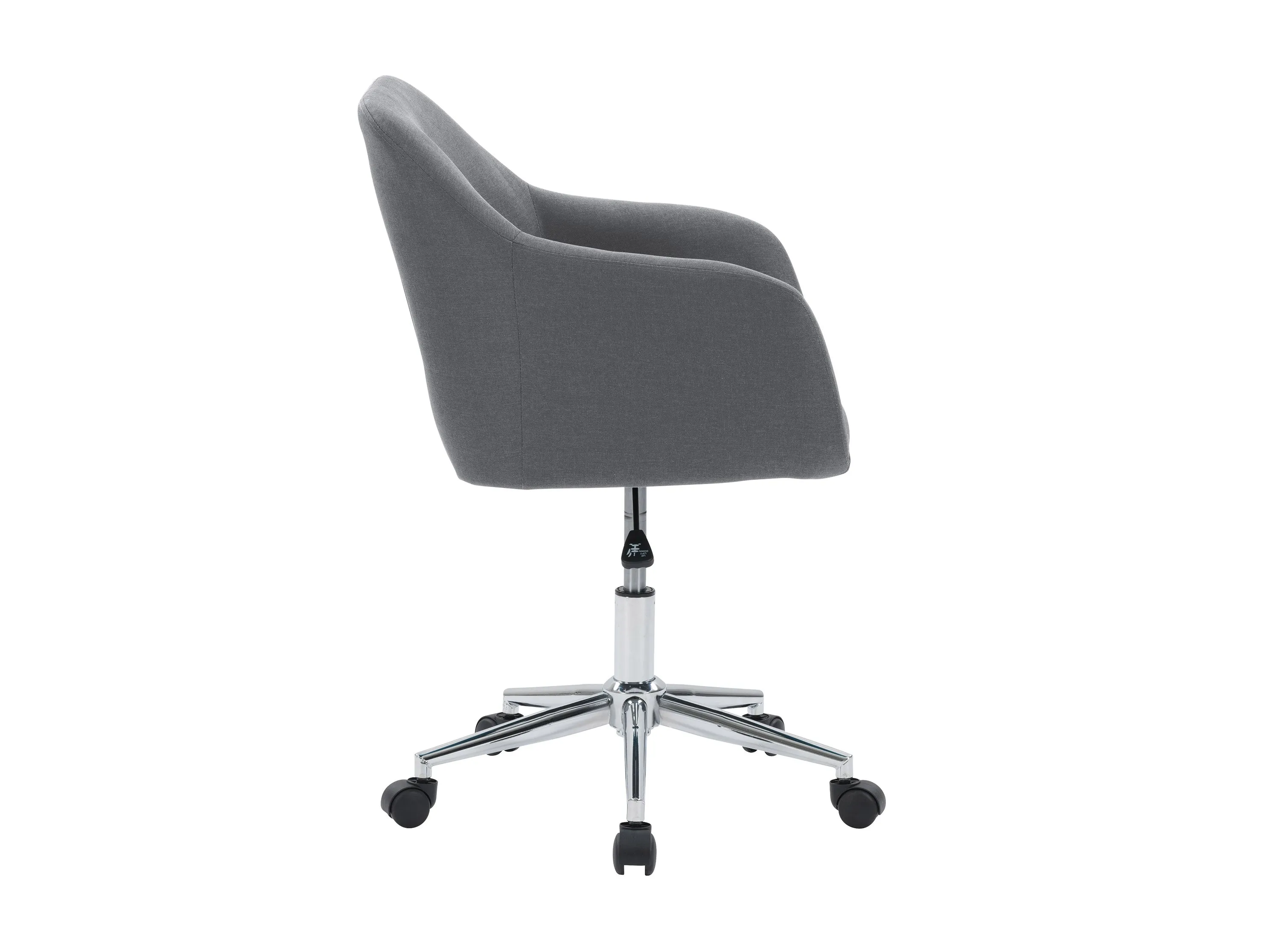 Grey Office Chair with Arms