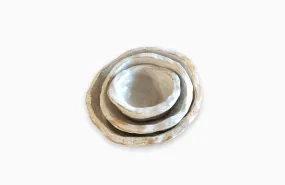 Handmade Ceramic Nesting Bowls