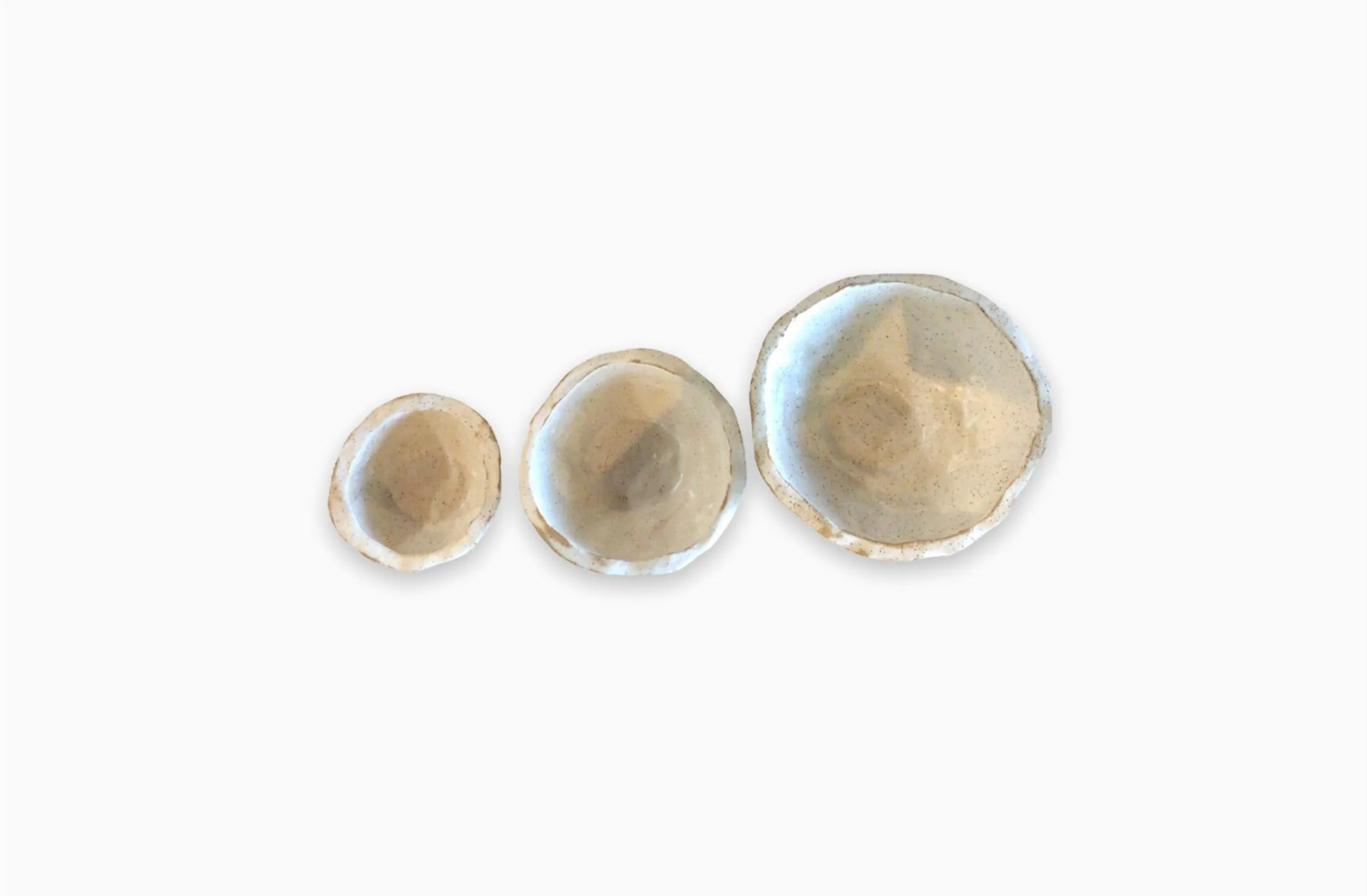 Handmade Ceramic Nesting Bowls