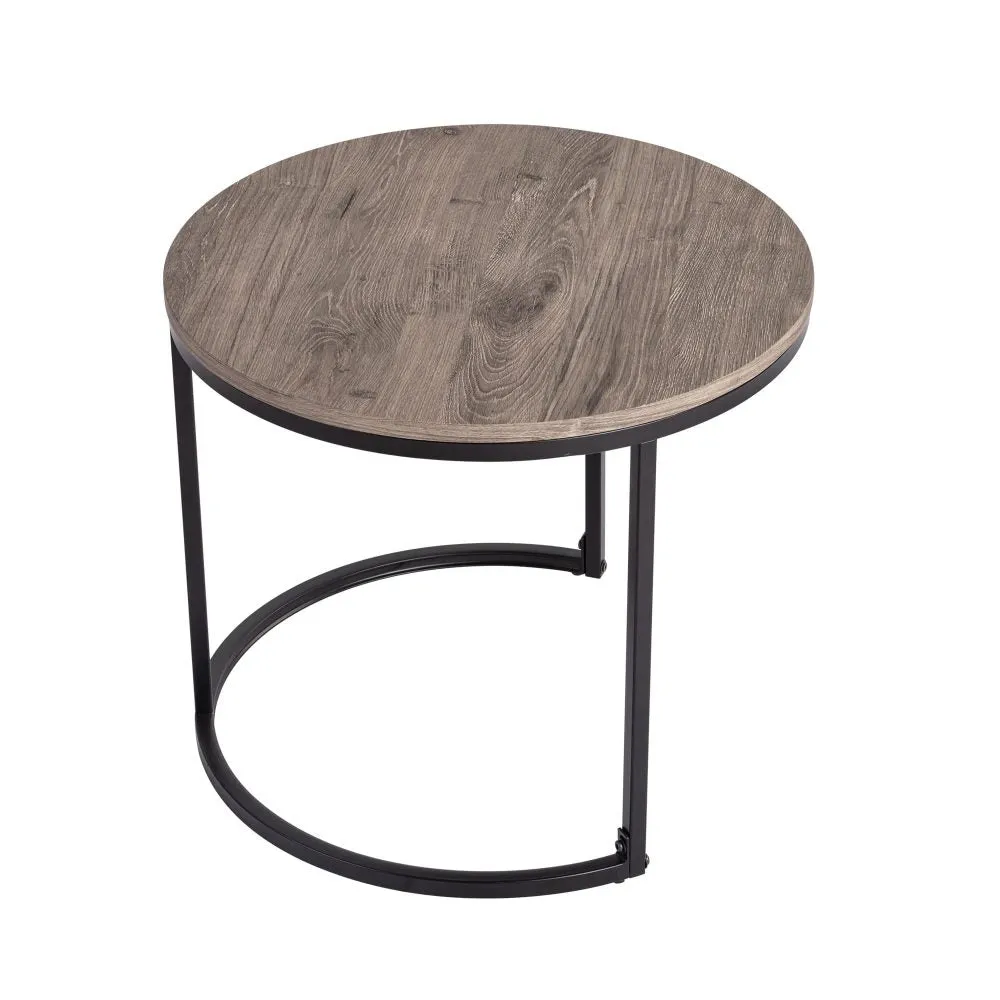 Iram Coffee Table Stack-Style Nesting - Wood