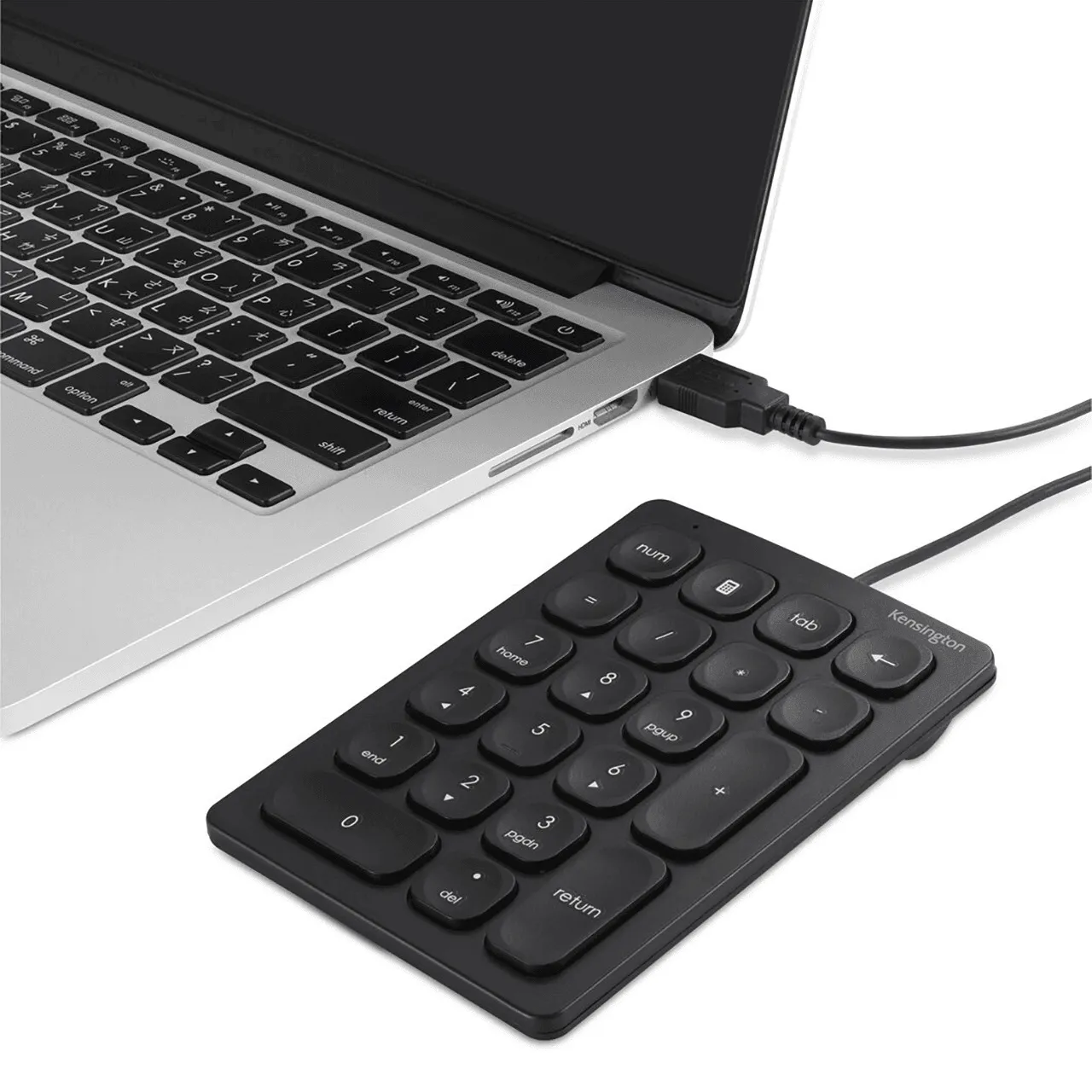 Kensington Numpad Number Keypad Wired Keyboard Numeric Black