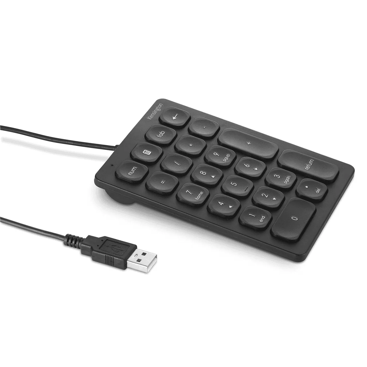 Kensington Numpad Number Keypad Wired Keyboard Numeric Black