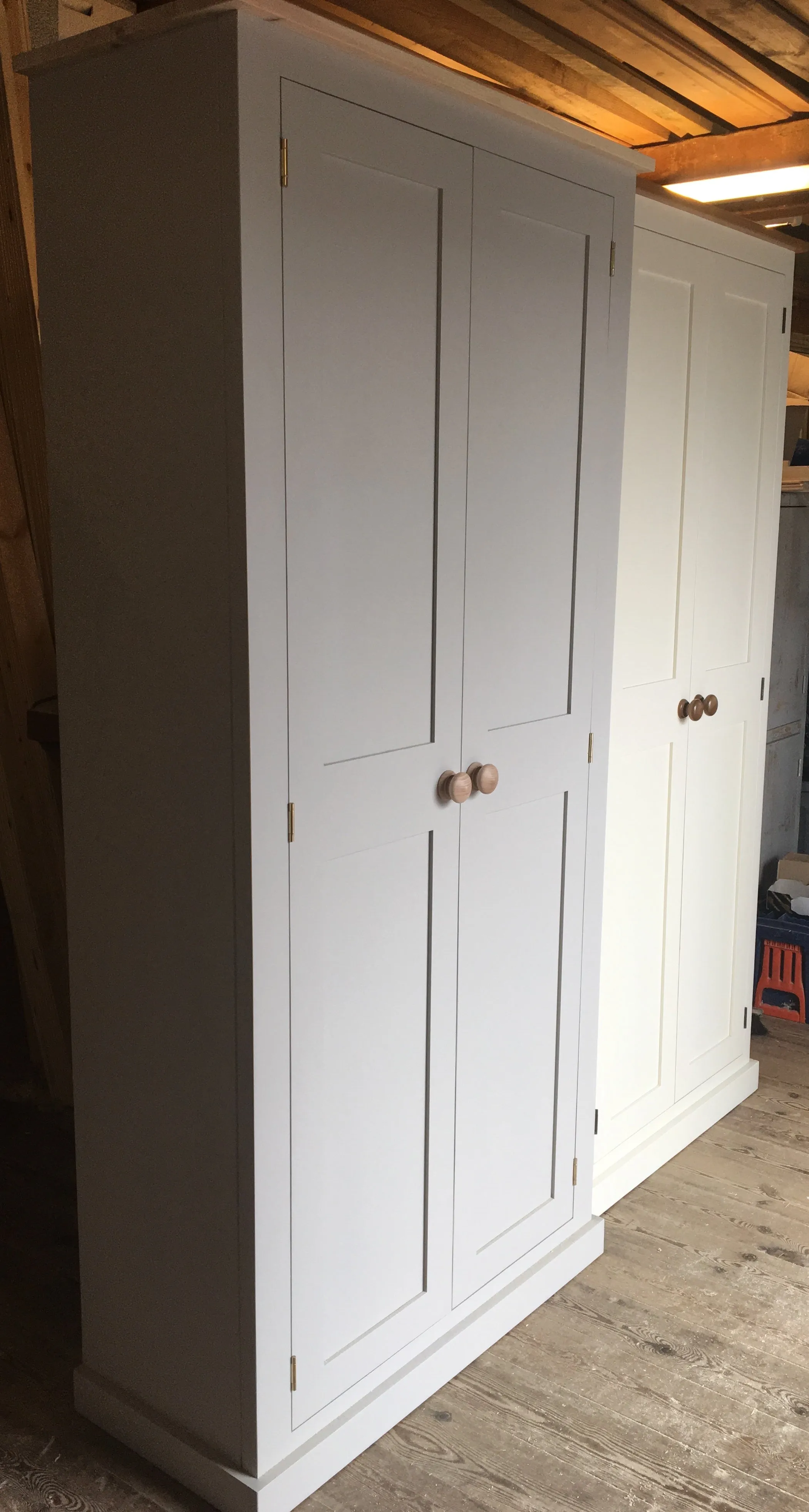 **Kitchen Larder Pantry Cupboard (50 cm Deep) - Fully Shelved with Spice Racks ALL SIZE VARIATIONS