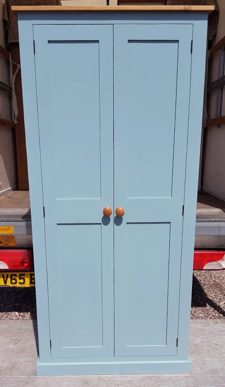 **Kitchen Larder Pantry Cupboard (50 cm Deep) - Fully Shelved with Spice Racks ALL SIZE VARIATIONS