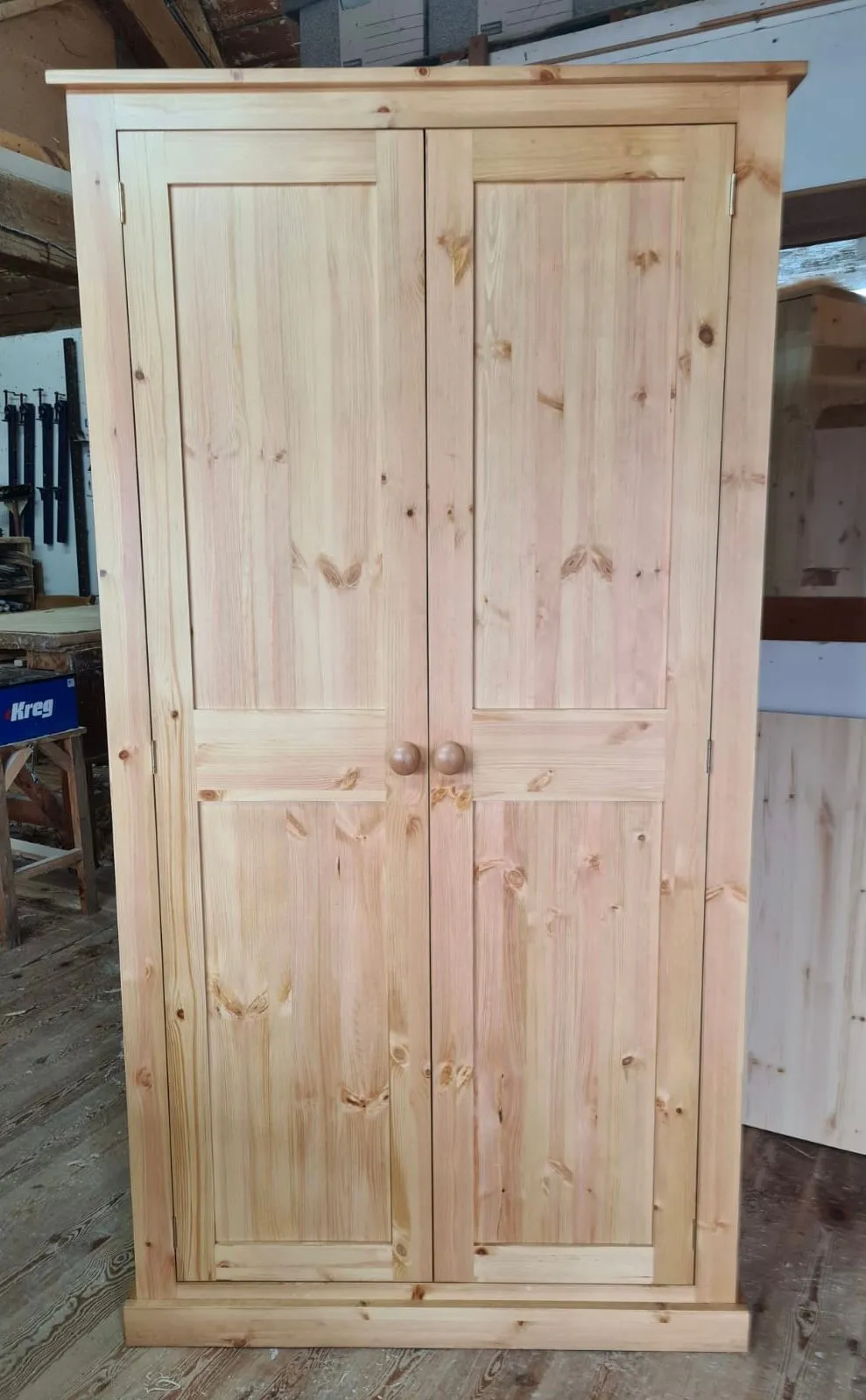 **Kitchen Larder Pantry Cupboard (50 cm Deep) - Fully Shelved with Spice Racks ALL SIZE VARIATIONS