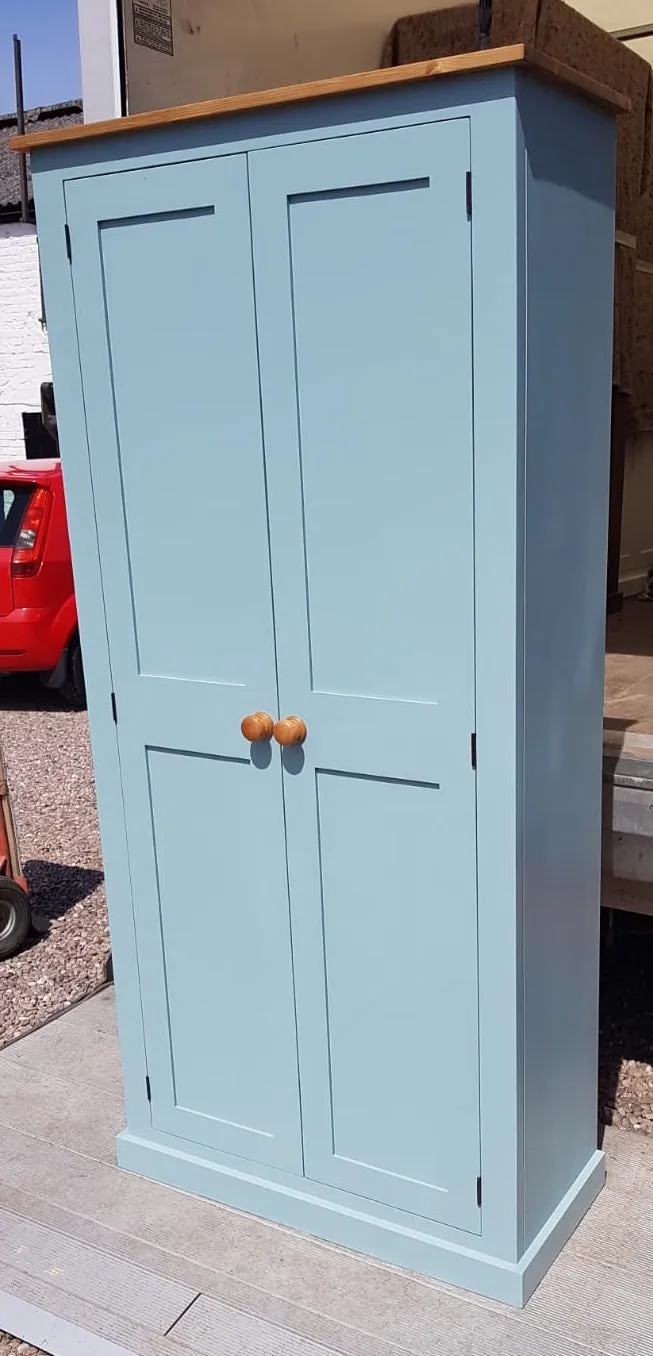 **Kitchen Larder Pantry Cupboard (50 cm Deep) - Fully Shelved with Spice Racks ALL SIZE VARIATIONS