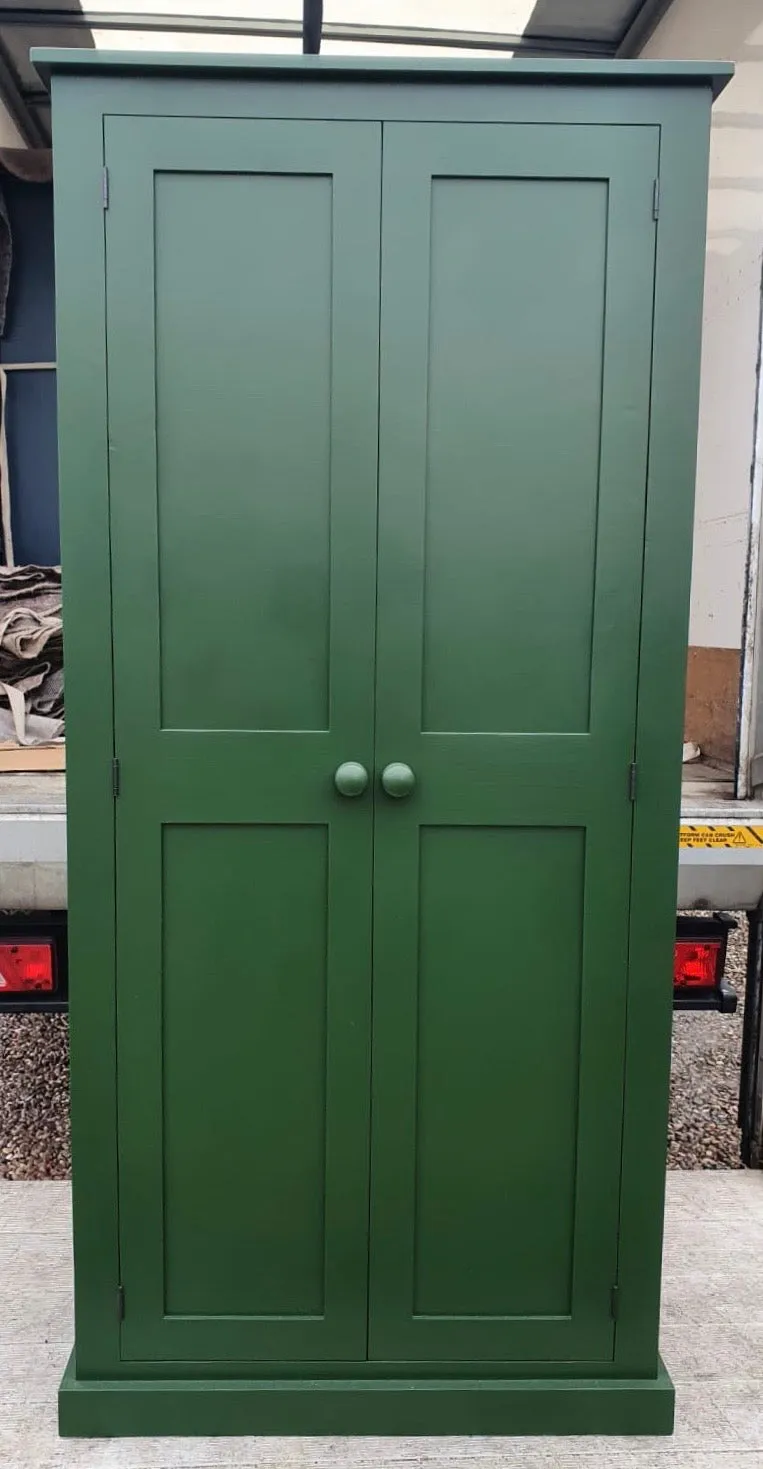 **Kitchen Larder Pantry Cupboard (50 cm Deep) - Fully Shelved with Spice Racks ALL SIZE VARIATIONS