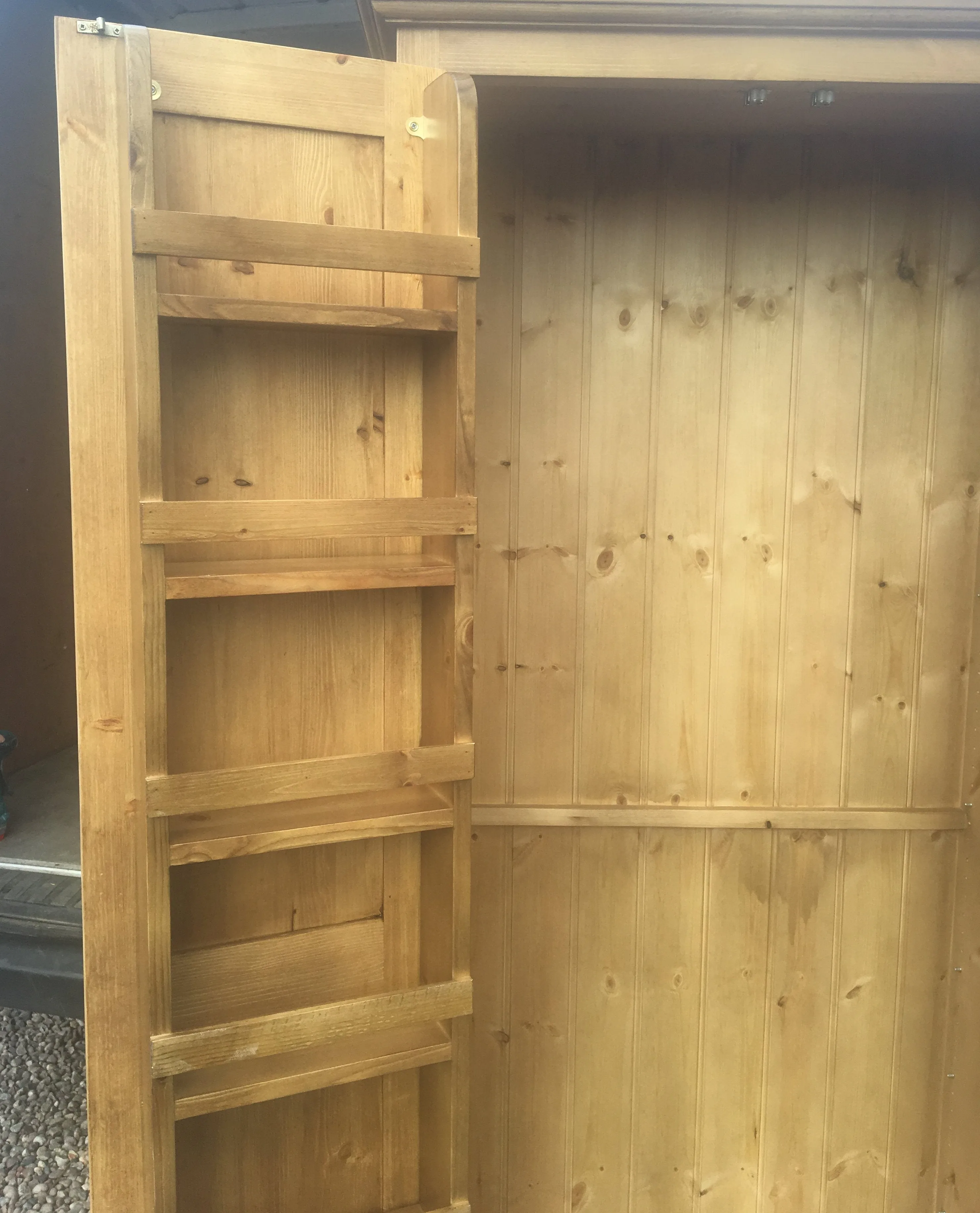 **Kitchen Larder Pantry Cupboard (50 cm Deep) - Fully Shelved with Spice Racks ALL SIZE VARIATIONS