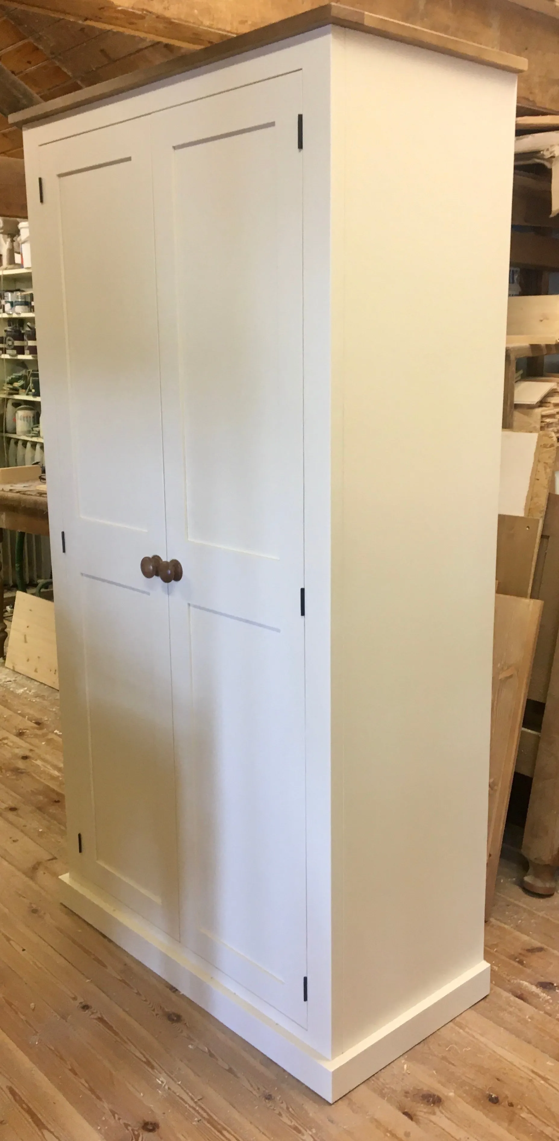 **Kitchen Larder Pantry Cupboard (50 cm Deep) - Fully Shelved with Spice Racks ALL SIZE VARIATIONS