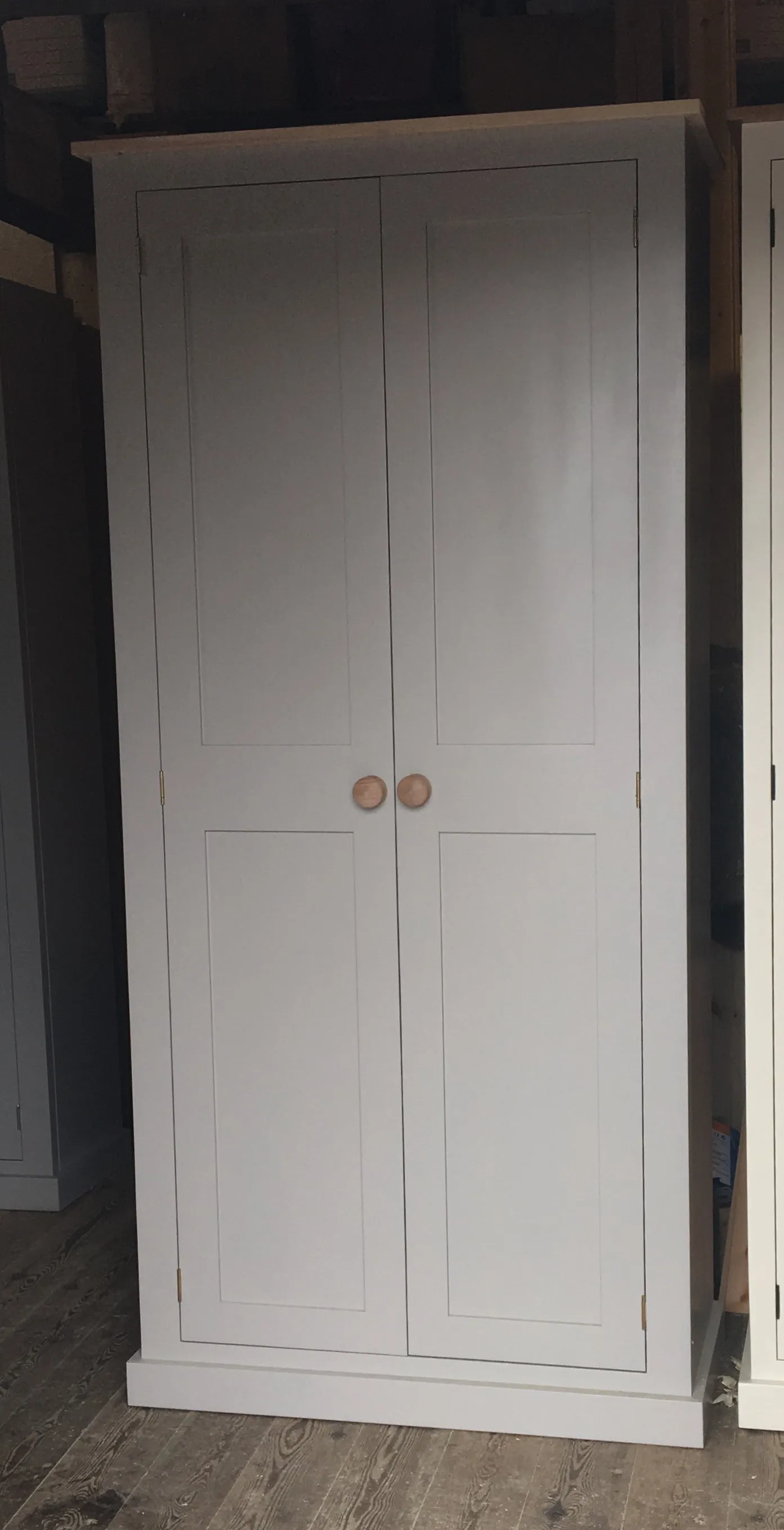 **Kitchen Larder Pantry Cupboard (50 cm Deep) - Fully Shelved with Spice Racks ALL SIZE VARIATIONS