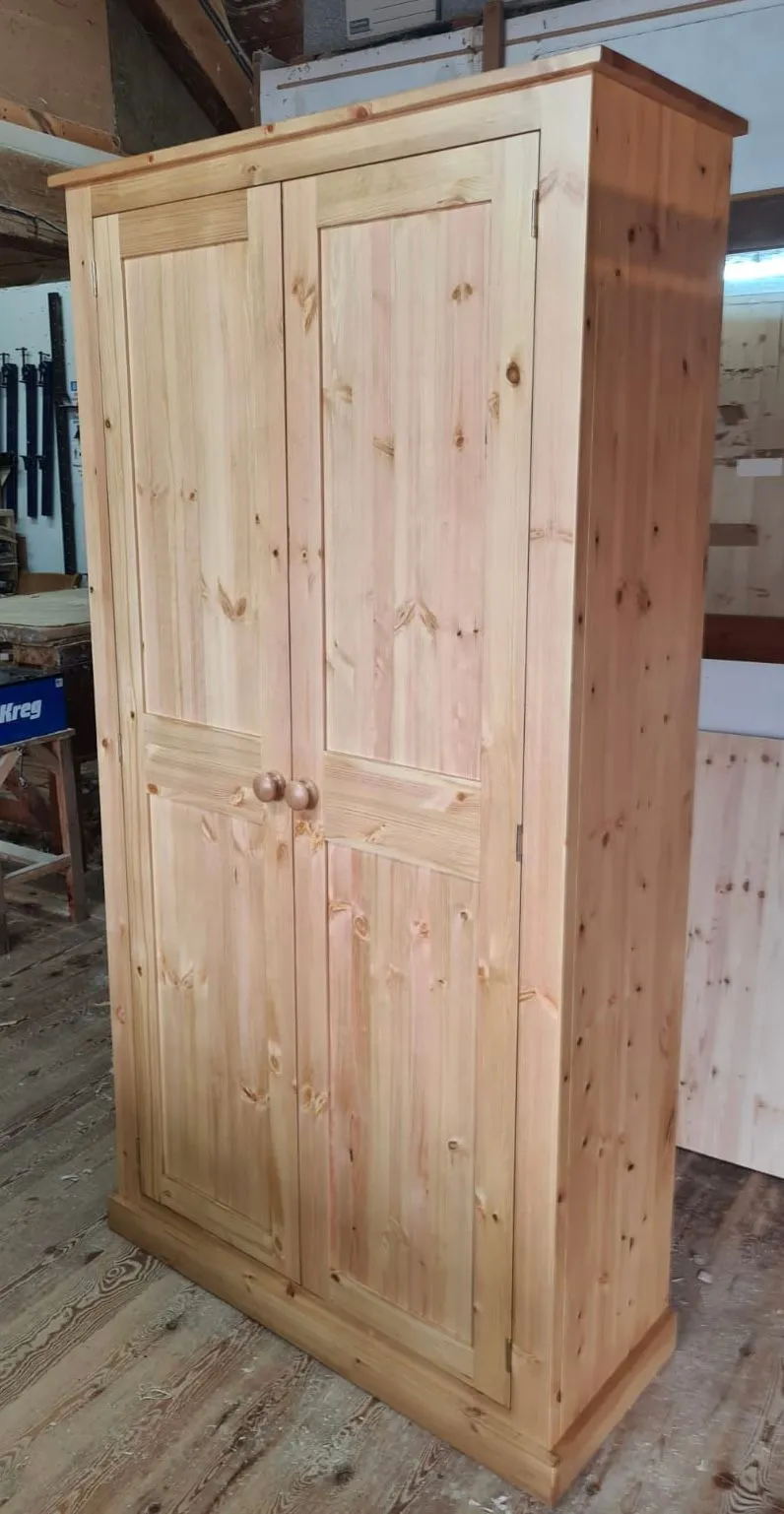 **Kitchen Larder Pantry Cupboard (50 cm Deep) - Fully Shelved with Spice Racks ALL SIZE VARIATIONS