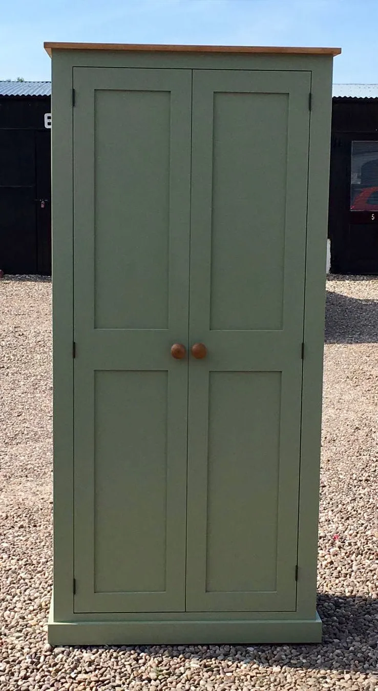 **Kitchen Larder Pantry Cupboard (50 cm Deep) - Fully Shelved with Spice Racks ALL SIZE VARIATIONS