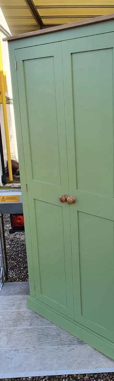 **Kitchen Larder Pantry Cupboard (50 cm Deep) - Fully Shelved with Spice Racks ALL SIZE VARIATIONS