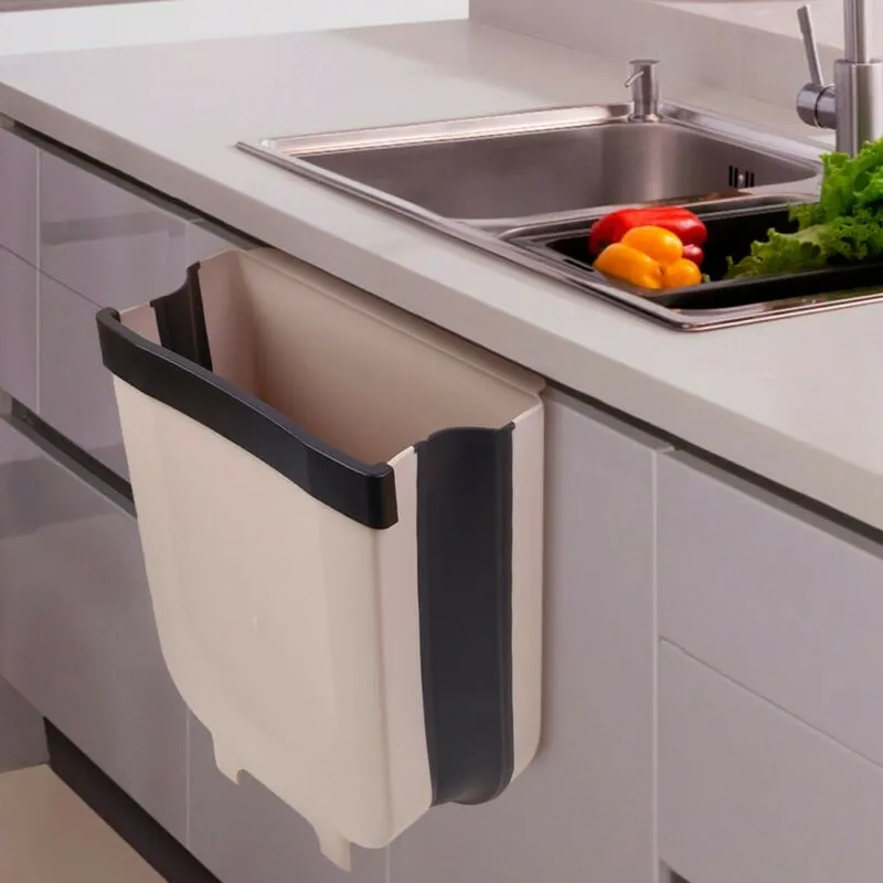 KITCHEN WALL MOUNTED FOLDING BIN