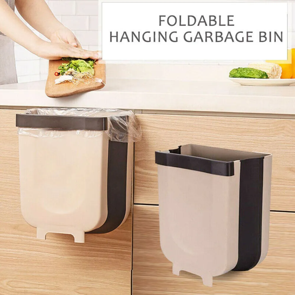 KITCHEN WALL MOUNTED FOLDING BIN
