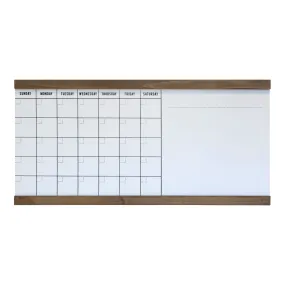 Large White Monthly 1WRITE Board