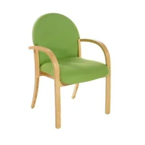 Linden Deluxe Wood Frame Meeting Chair