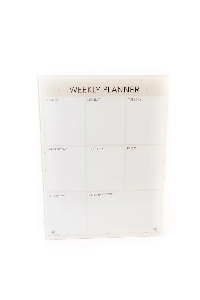 Little Reminders Weekly Planner