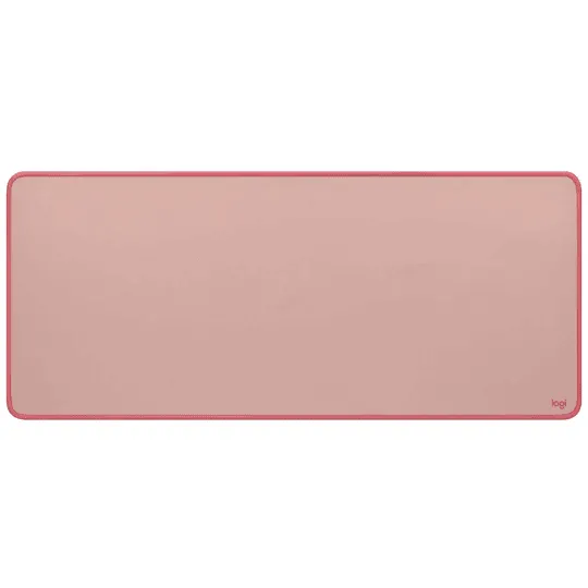 Logitech Desk Keyboard Mouse Pad Mat Anti-Slip Studio Rose Pink