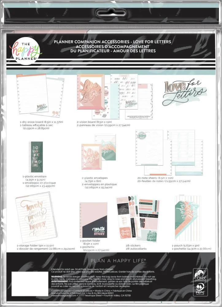Love Letters Big Planner Companion