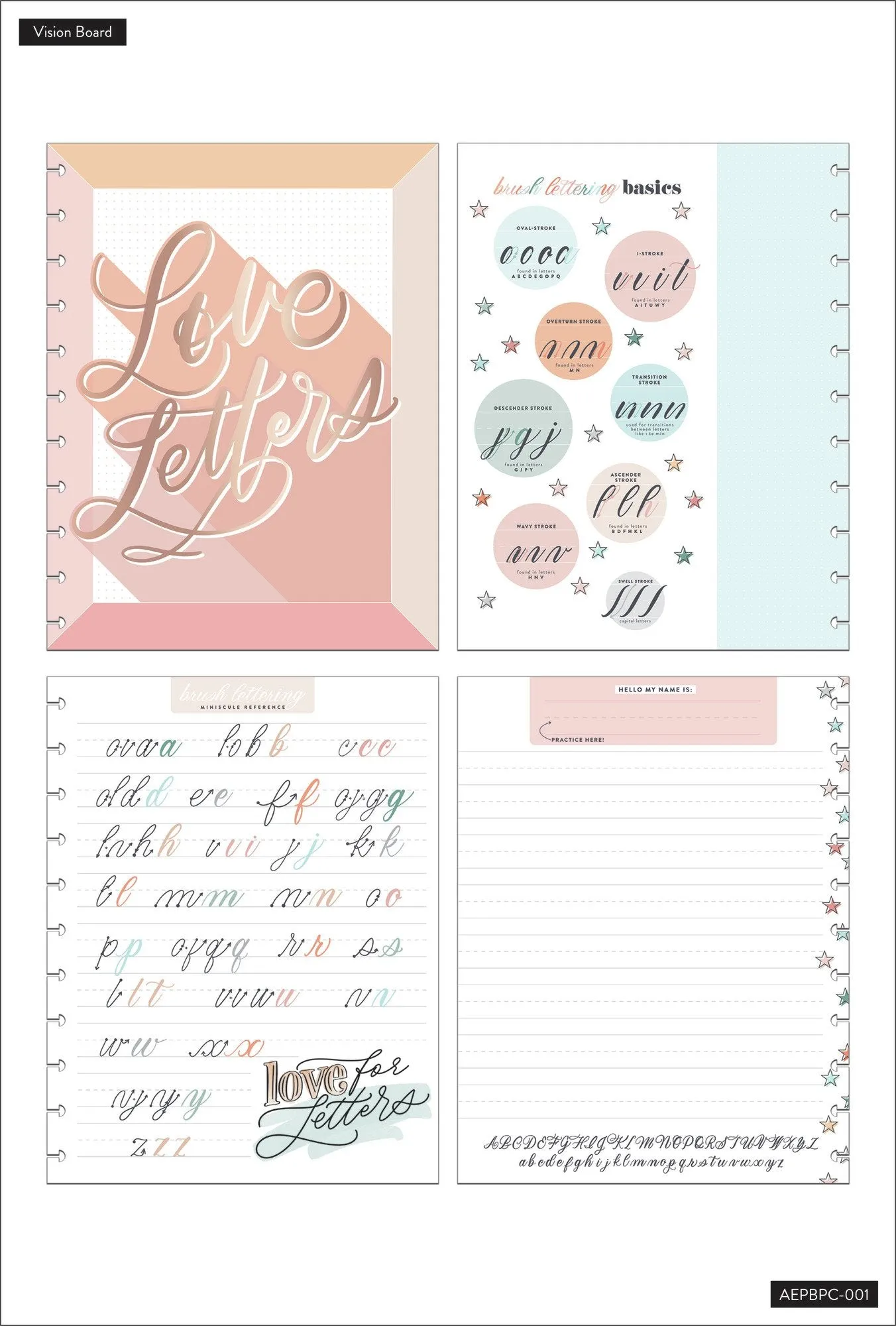 Love Letters Big Planner Companion